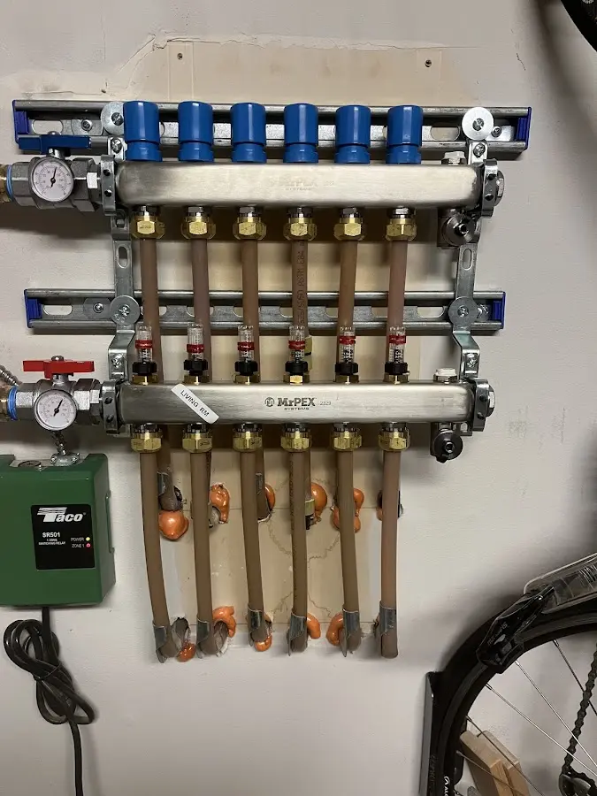 Plumber performing Leak Detection at a residential property in Eagle Mountain